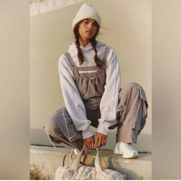 FP Movement by Free People Pants - NWT FREE PEOPLE Deep In The Valley Onesie in Nordic Trail - Large